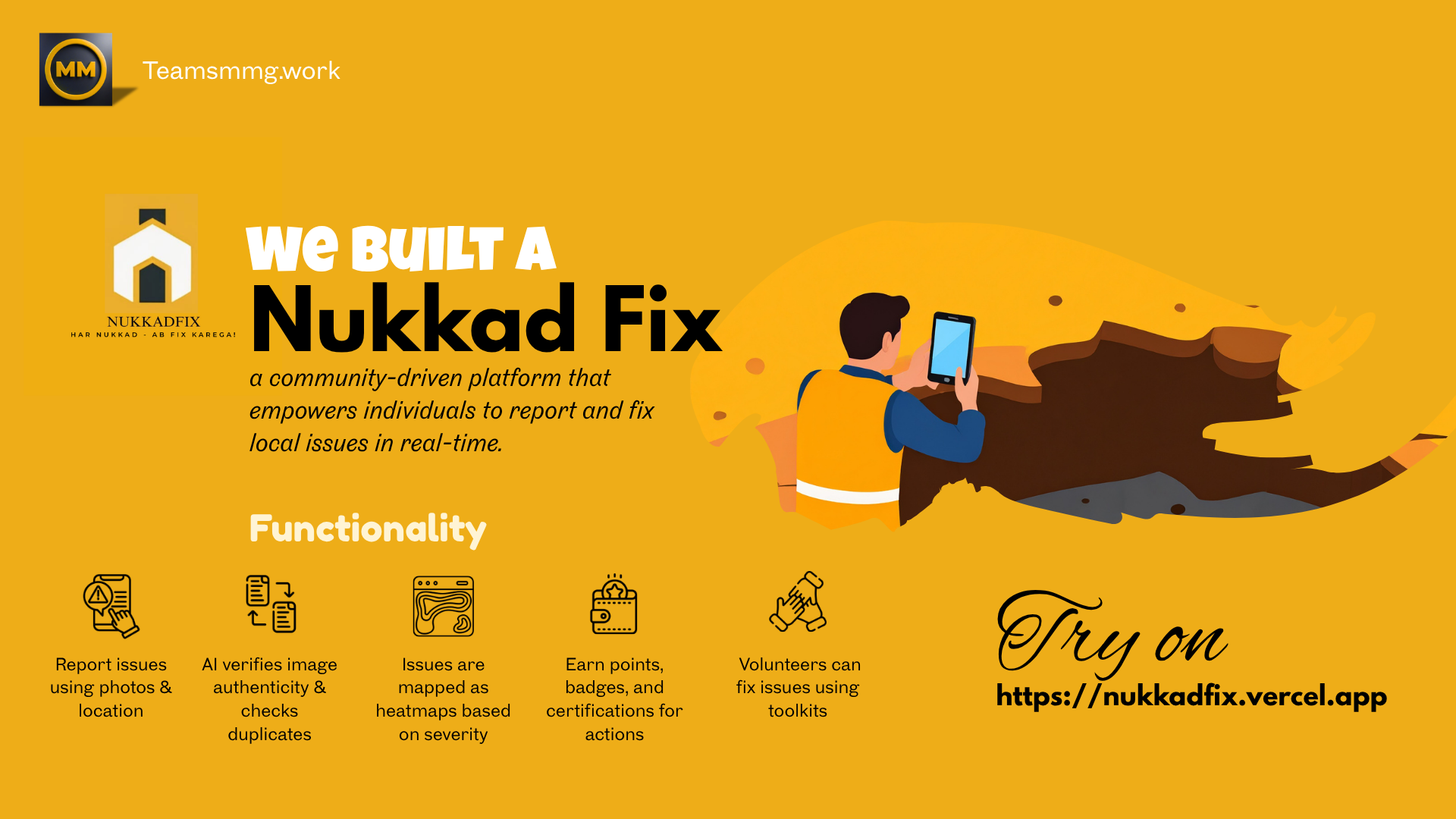 NUKKADFIX Civic Tech Platform