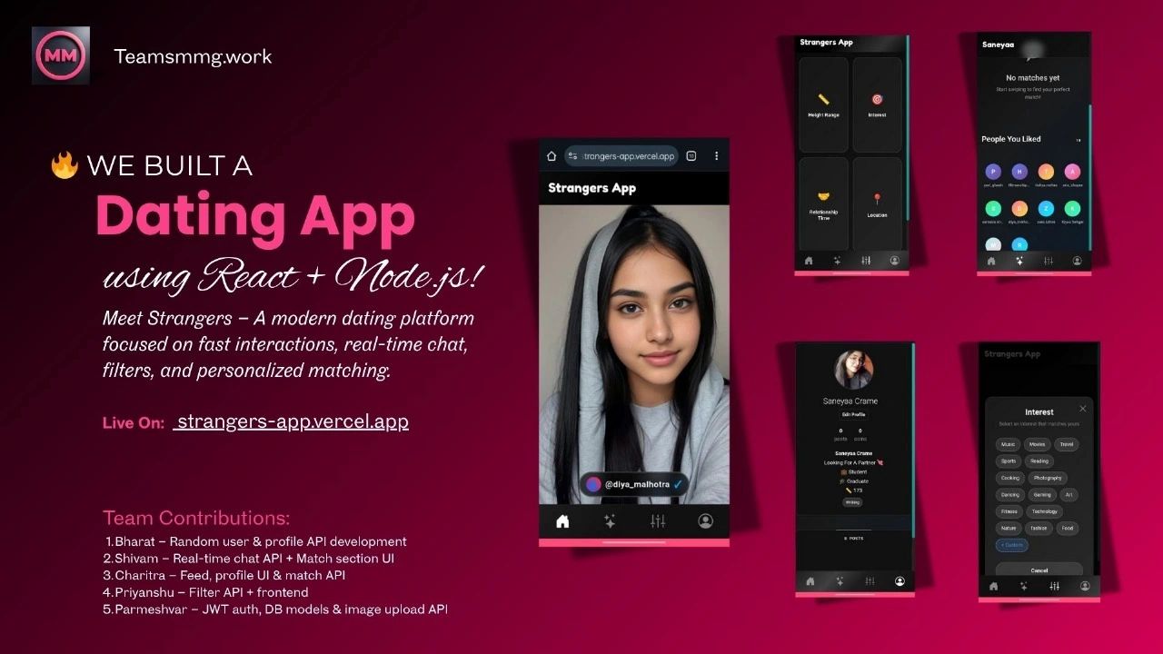 Strangers Dating Platform